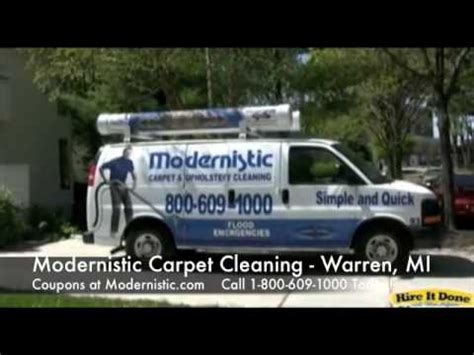 Modernistic carpet cleaning - Modernistic offers the following services: Carpet, upholstery, air duct, ceramic tile, hardwood flooring & rug cleaning. Contact information 6431 Westland Way , Lansing, …